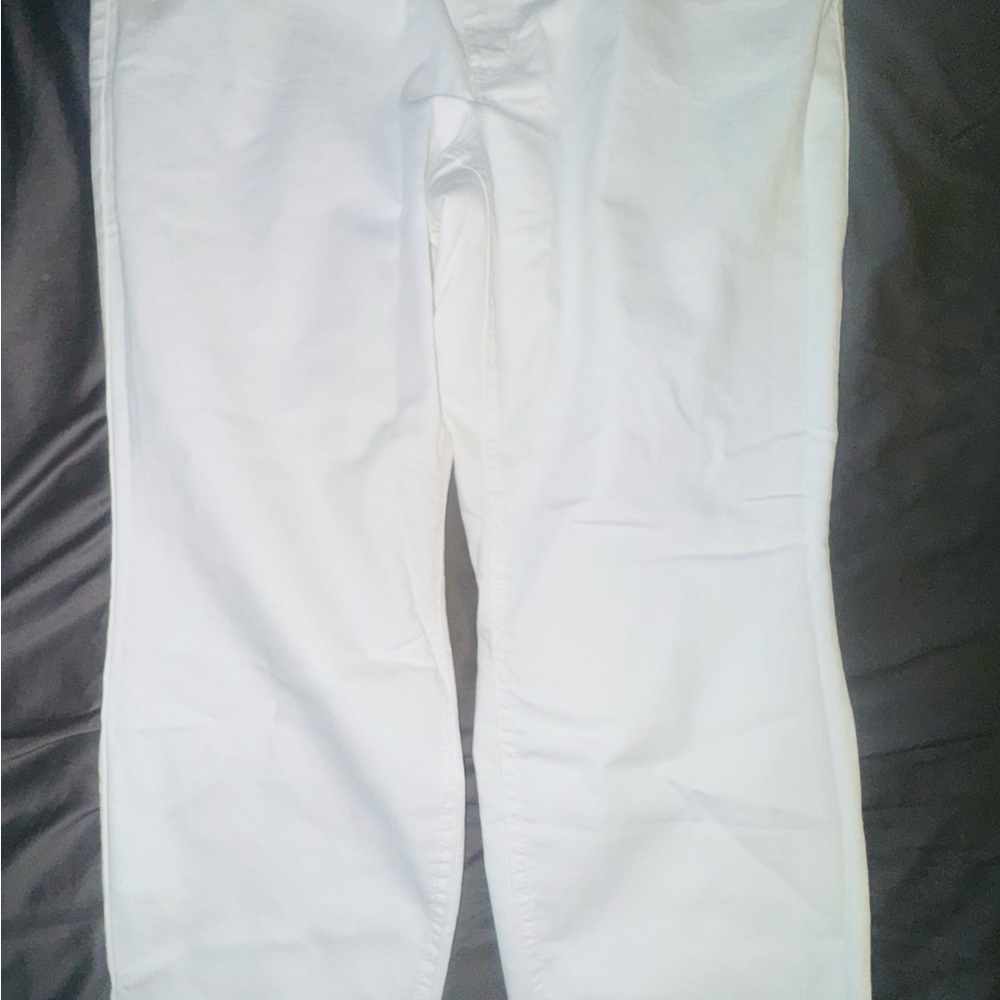 Old Navy Super Skinny White Jeans